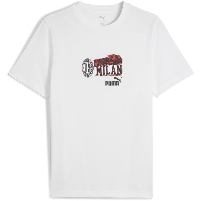 AC Milan Football NRGY+ T-Shirt Mens