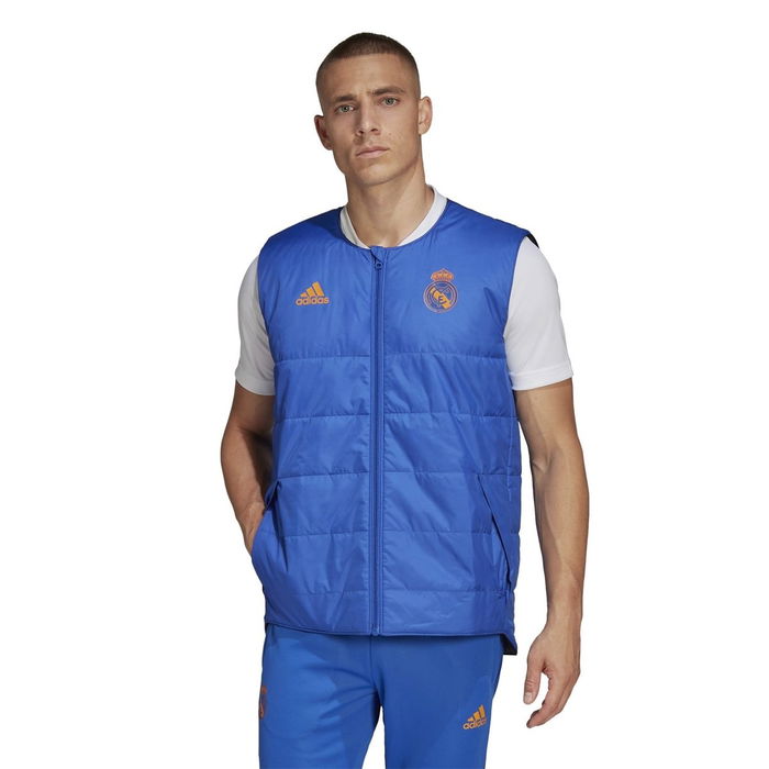 Real Madrid Padded Gilet Mens