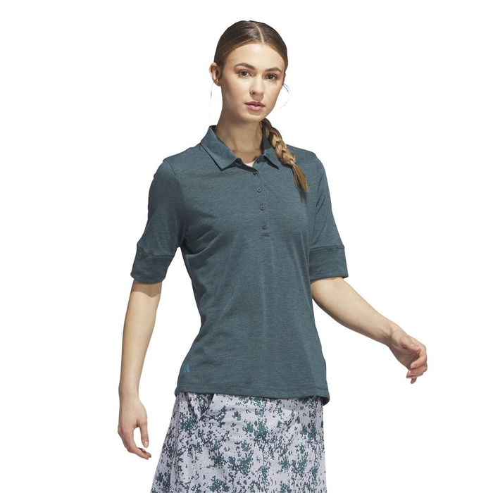 Melange Golf Polo Shirt Womens
