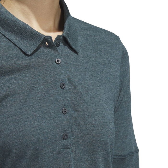Melange Golf Polo Shirt Womens