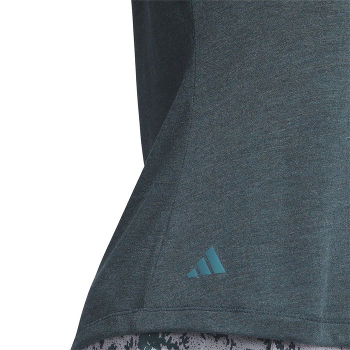 Melange Golf Polo Shirt Womens