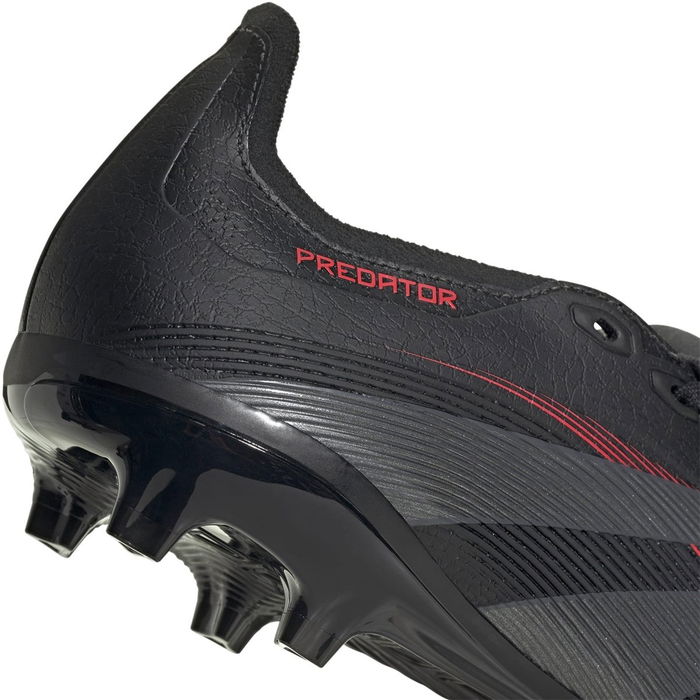 Predator League Fold Over Tongue Firm Ground Football Boots