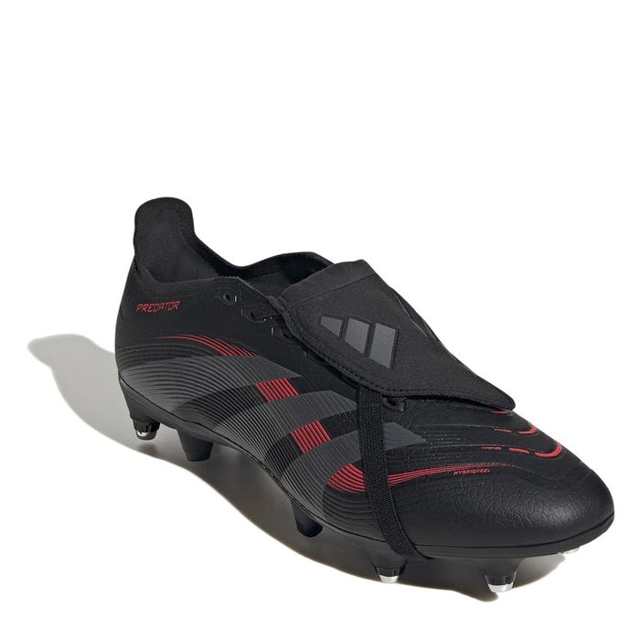 Predator League Fold Over Tongue Soft Ground Football Boots