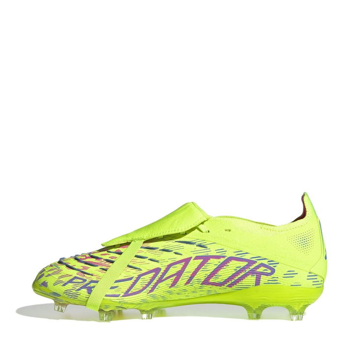 Predator Elite Fold Over Tongue Childrens Firm Ground Football Boots