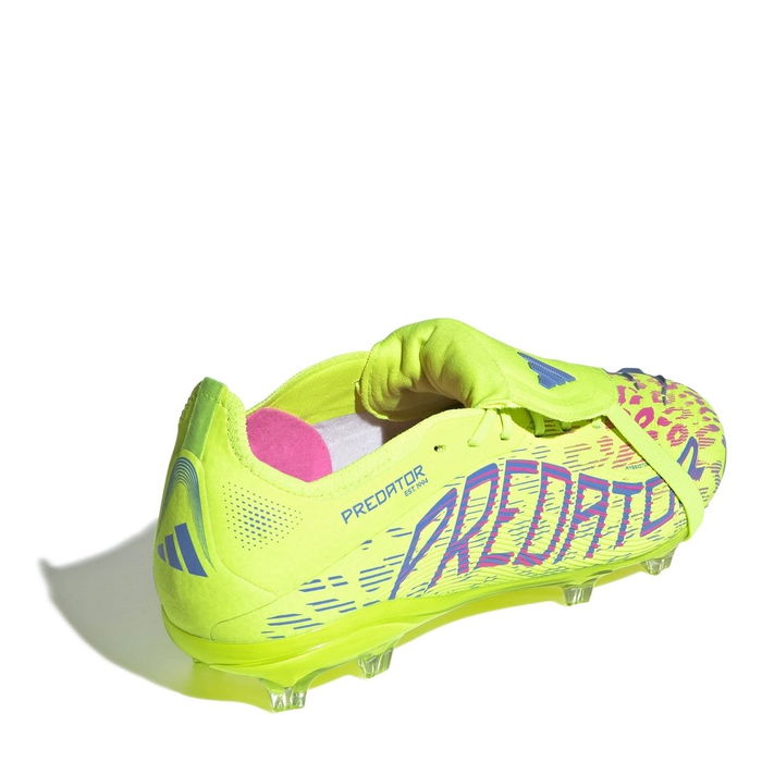 Predator Elite Fold Over Tongue Childrens Firm Ground Football Boots