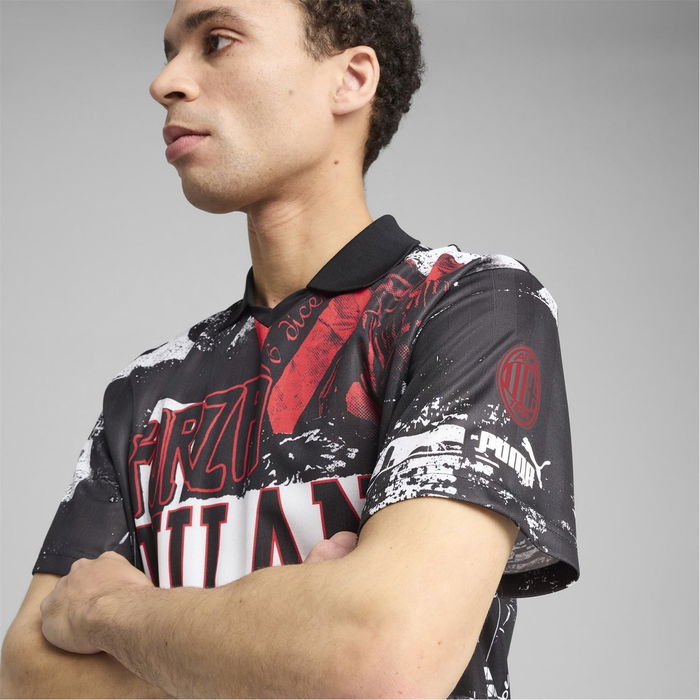 AC Milan Football NRGY+ Retro Shirt 2024 2025 Adults