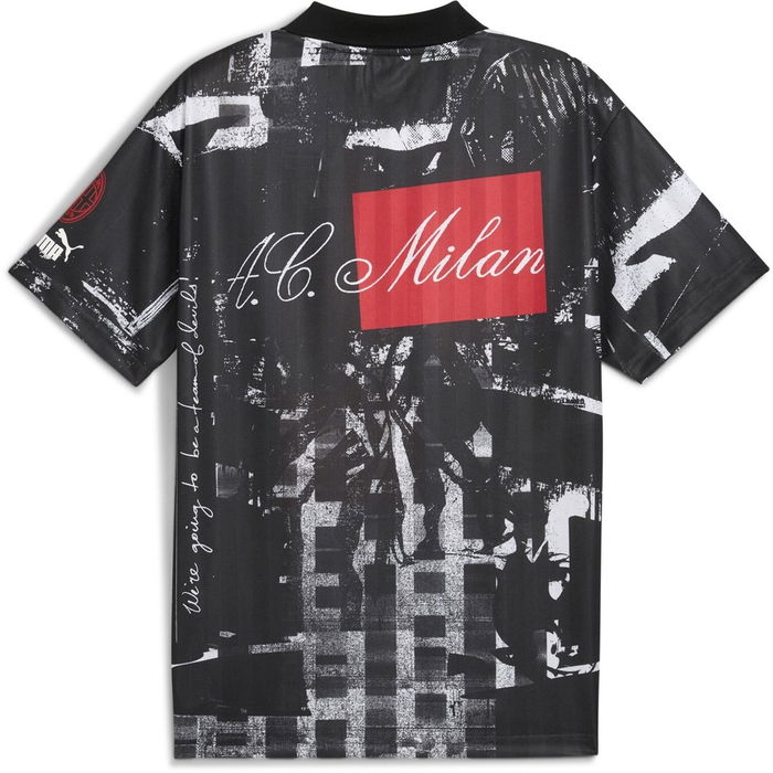 AC Milan Football NRGY+ Retro Shirt 2024 2025 Adults