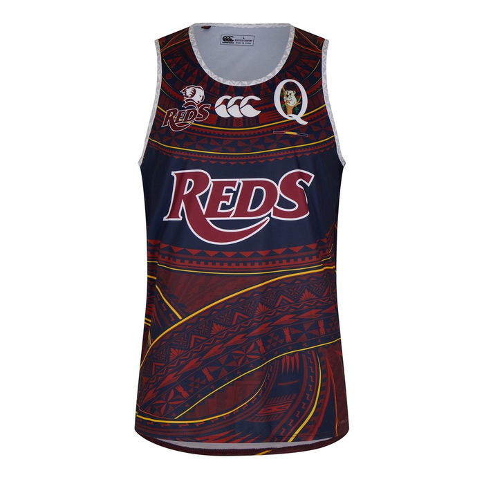 Queensland Reds 2025 Training Singlet Mens