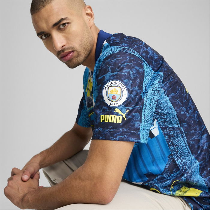 Manchester City FtblNRGY+ Retro Shirt Adults