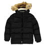 Boys 2 Zip Bubble Jacket Junior