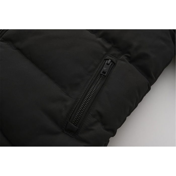 Boys 2 Zip Bubble Jacket Junior