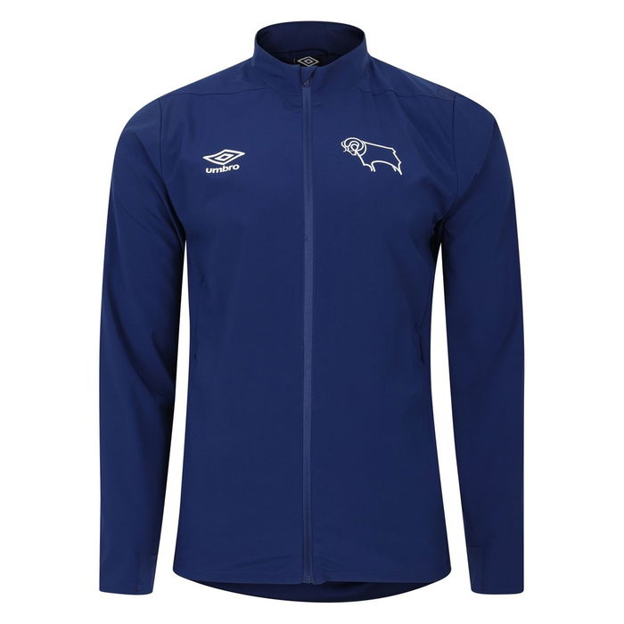 Derby County Pre Match Training Jacket Mens