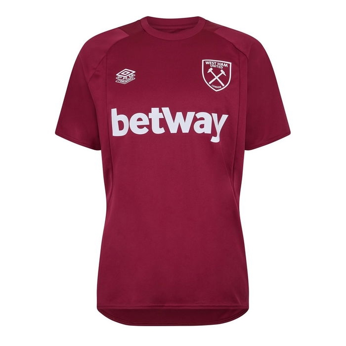 West Ham United Training Shirt Mens