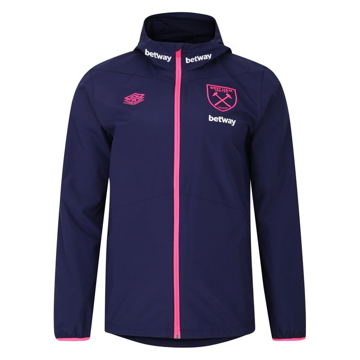 West Ham United Rain Jacket Mens