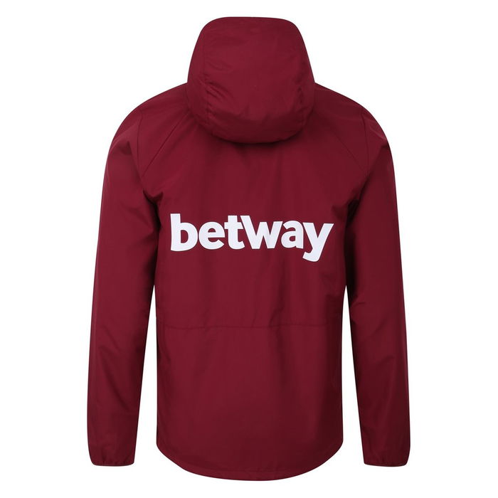 West Ham United Rain Jacket Mens