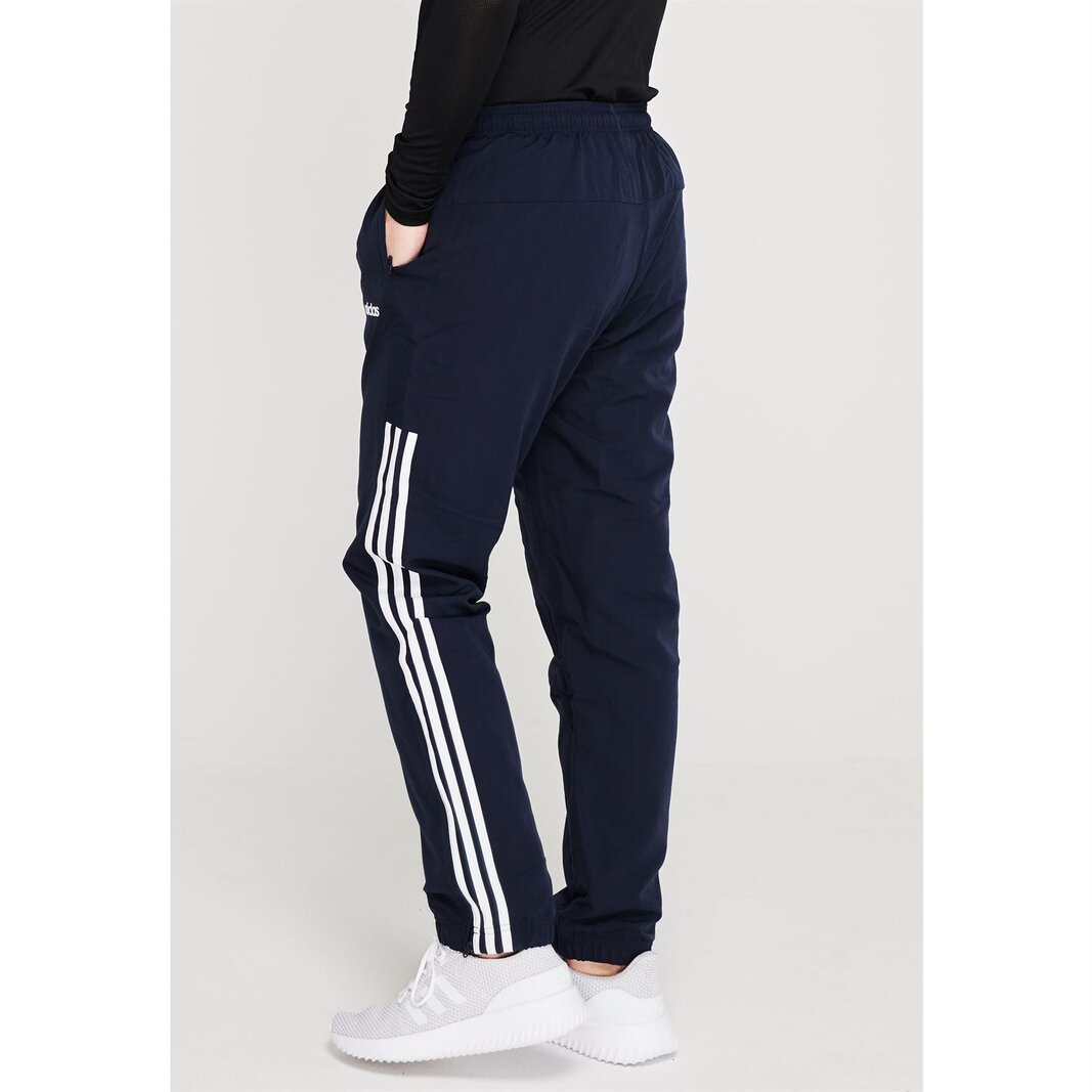 Mens adidas tracksuit clearance bottoms with zip pockets