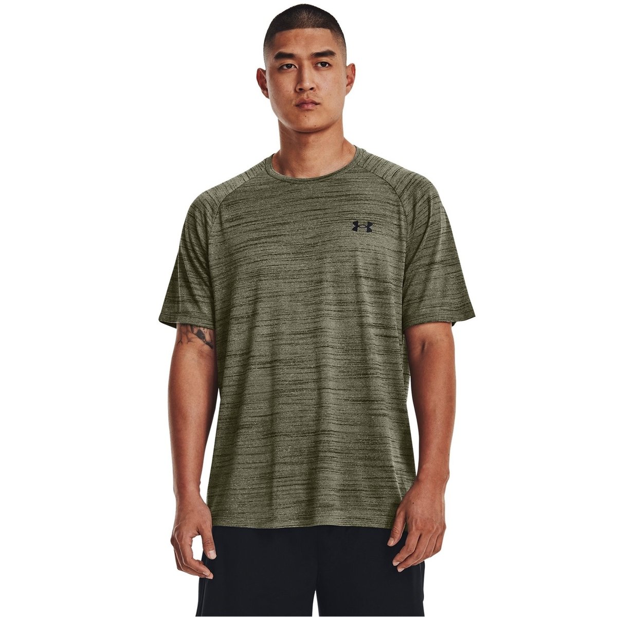 Mens green under armour t clearance shirt