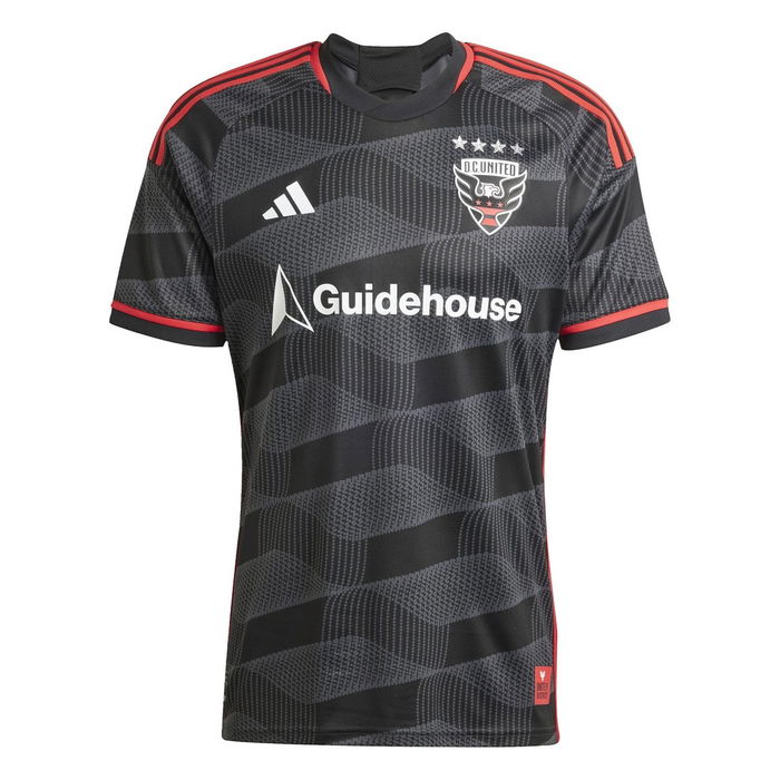 DC United Authentic 2025 2026 Home Shirt Adults