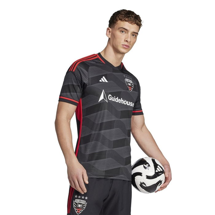 DC United Authentic 2025 2026 Home Shirt Adults