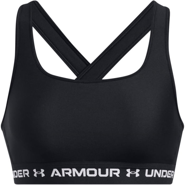 Armour Crossback Mid Bra Medium Impact Sports Womens