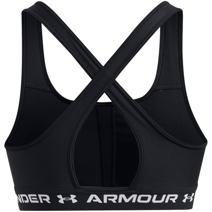 Armour Crossback Mid Bra Medium Impact Sports Womens