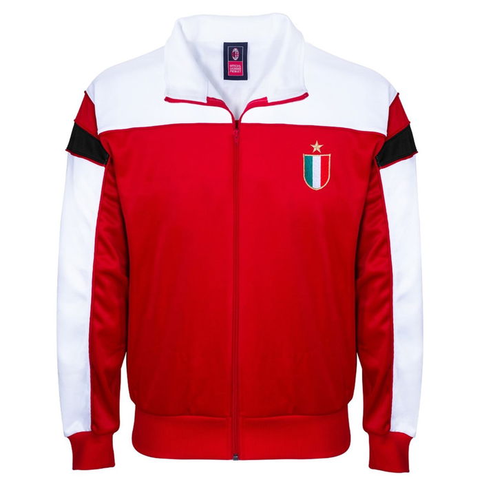 AC Milan 1988 Retro Football Tracksuit Jacket Adults