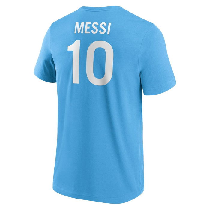 Graphic Messi Argentina T-Shirt Mens