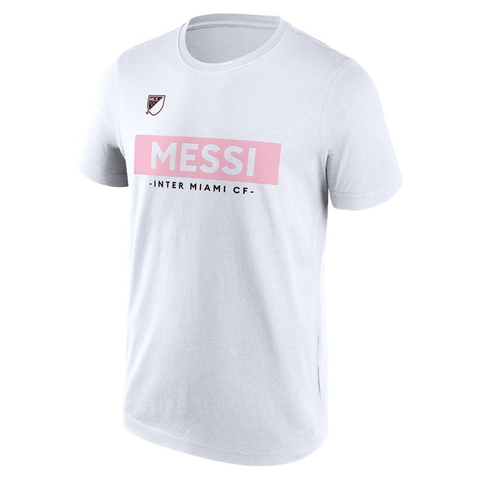 Messi Inter Miami Block T Shirt Adults