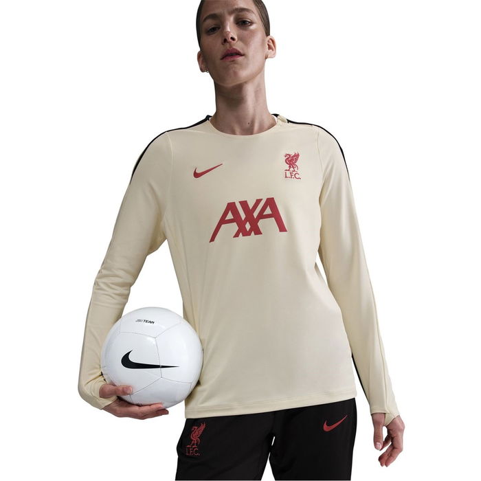 Liverpool Strike Crew Neck Top 2024 2025 Womens