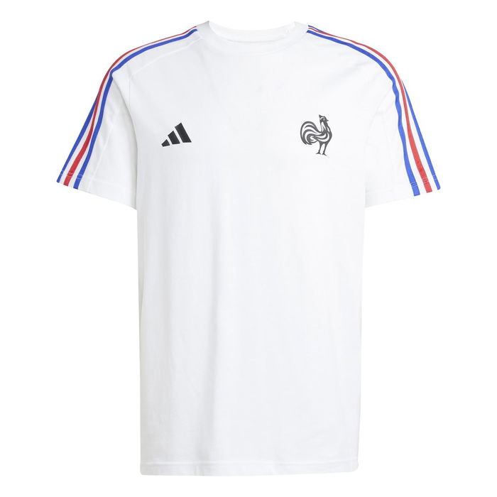 France Essentials 3 Stripes T-Shirt Mens