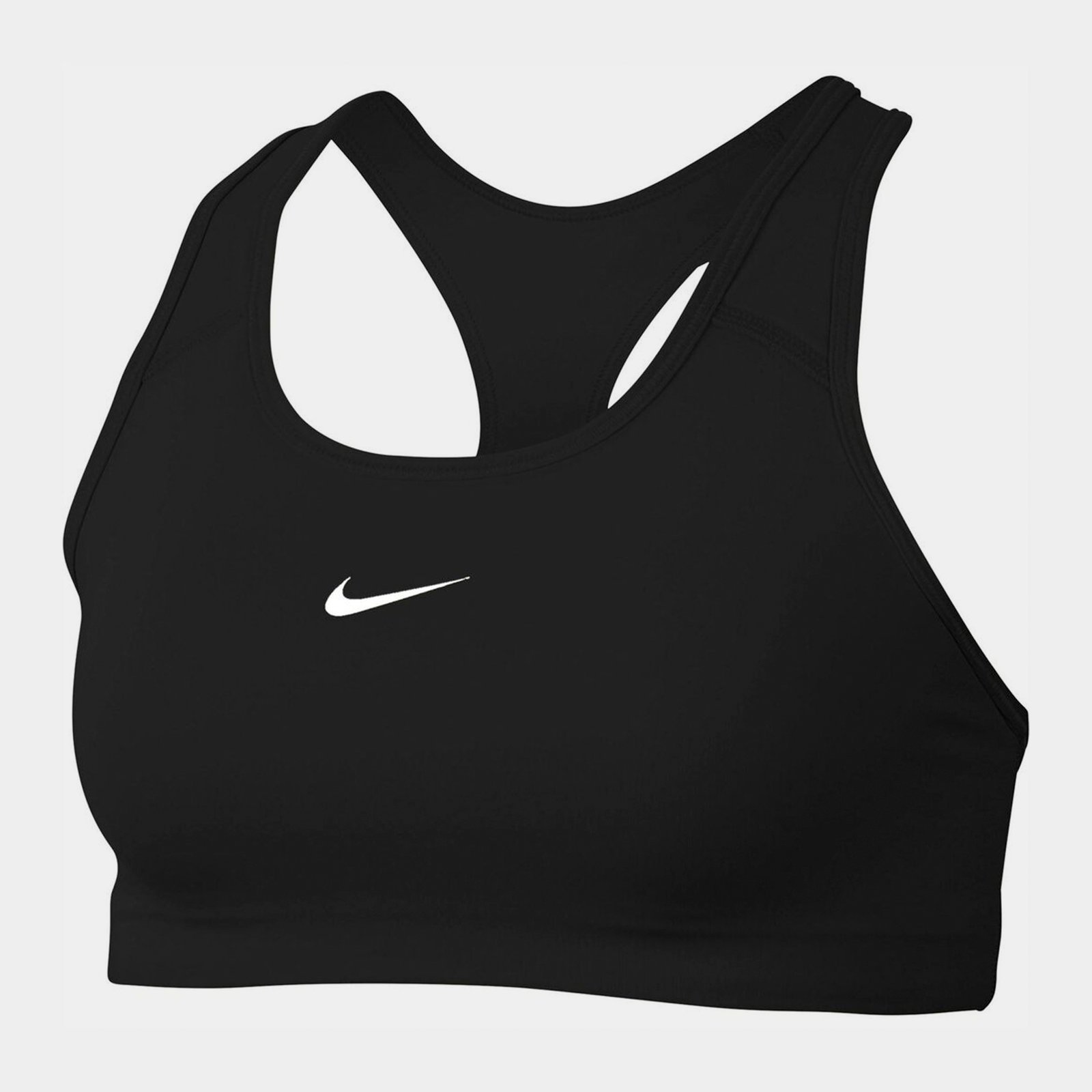 Nike Women's Cropped laced Training Tank Sports Bra (Purple Smoke, Medium)  