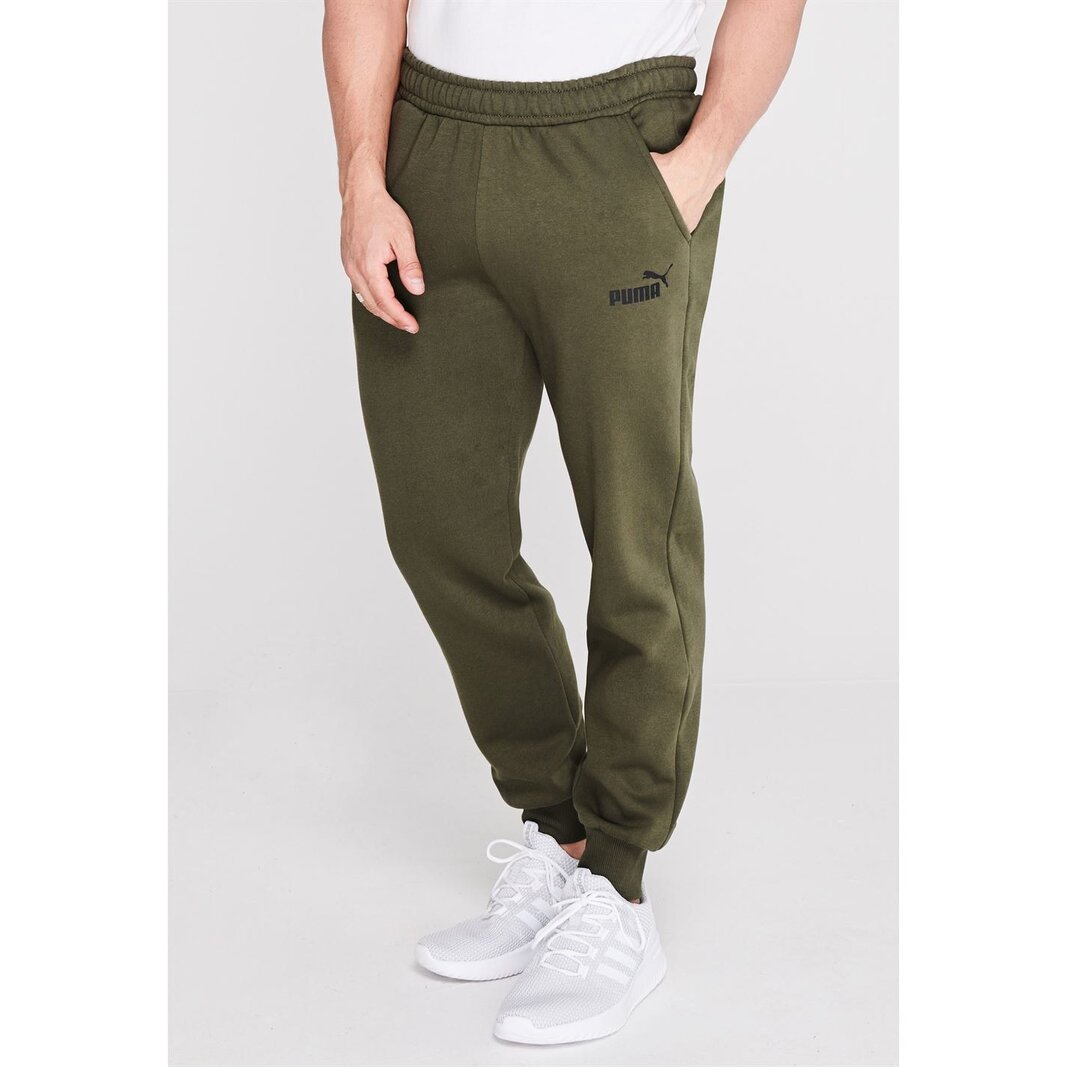 Grey puma best sale joggers mens