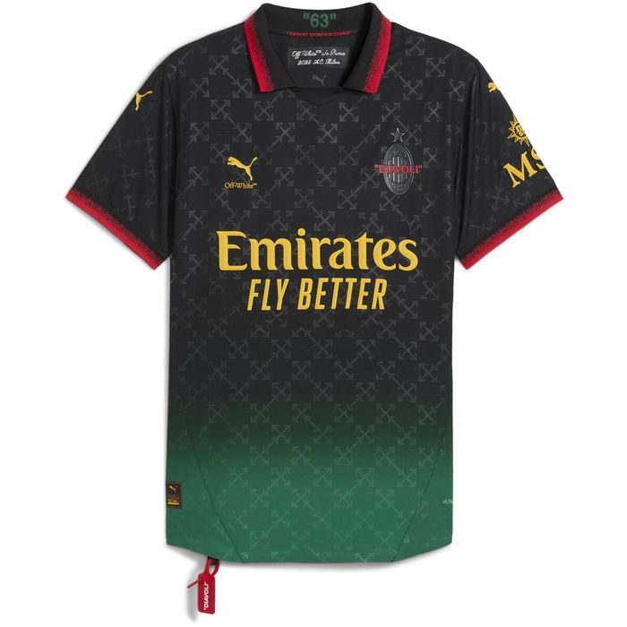 AC Milan x Off White Authentic Shirt Adults