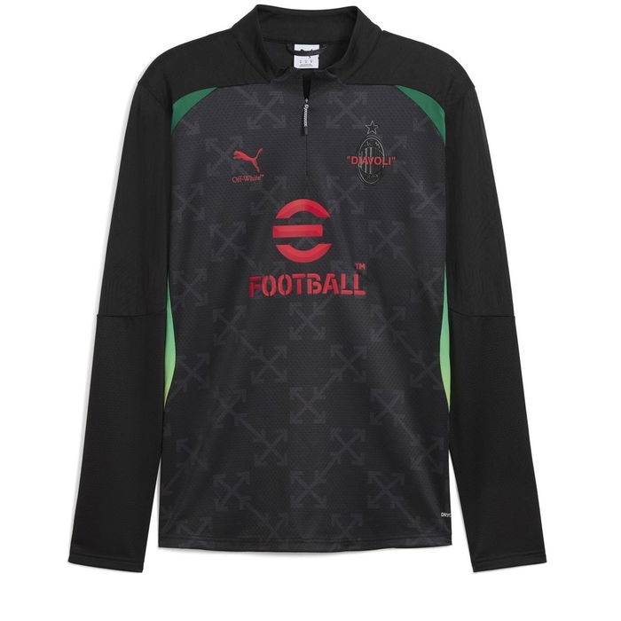 AC Milan x Off White Pre Match Drill Top Adults