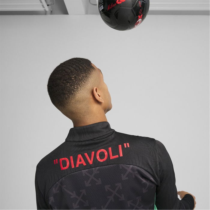 AC Milan x Off White Pre Match Drill Top Adults