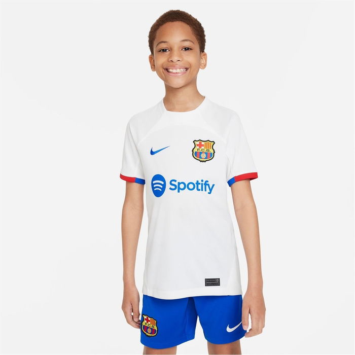 FC Barcelona Away Shirt 2023 2024 Childrens