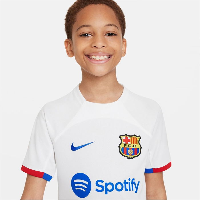 FC Barcelona Away Shirt 2023 2024 Childrens