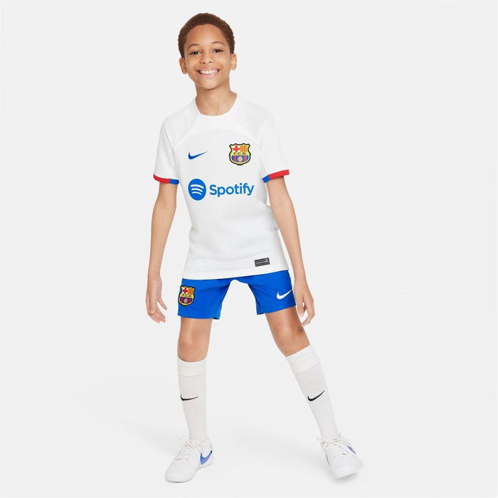 FC Barcelona Away Shirt 2023 2024 Childrens