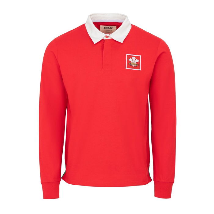 Wales Vintage Long Sleeve Shirt Mens