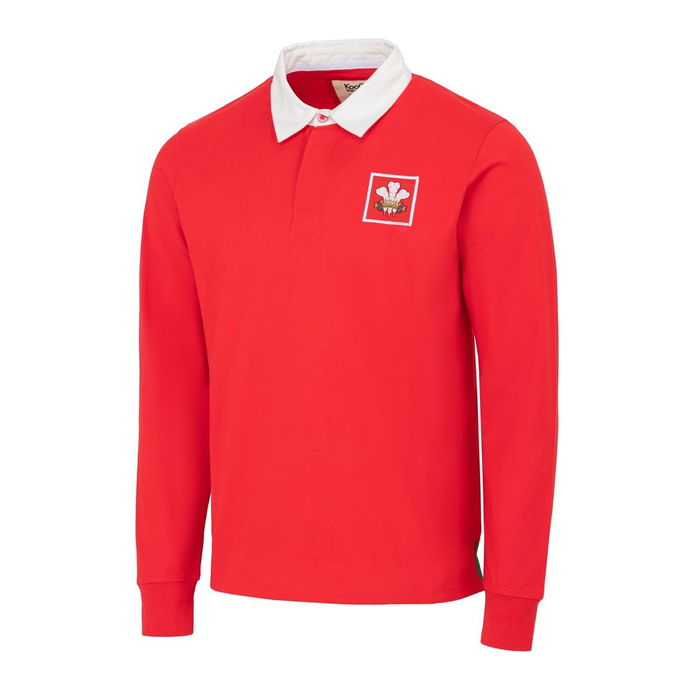 Wales Vintage Long Sleeve Shirt Mens