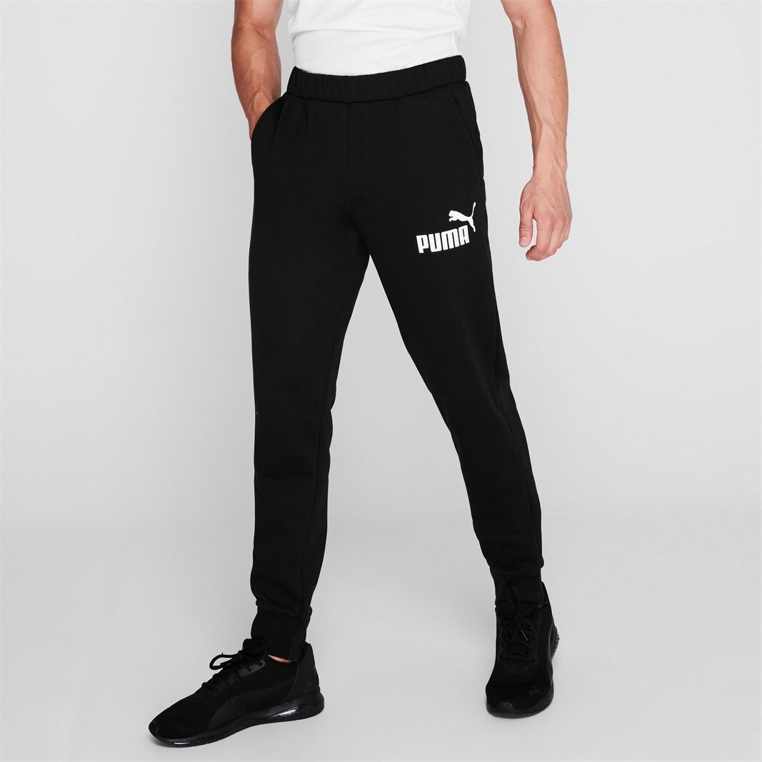 Buy Puma Mens Essentials Fleece Pants Navy