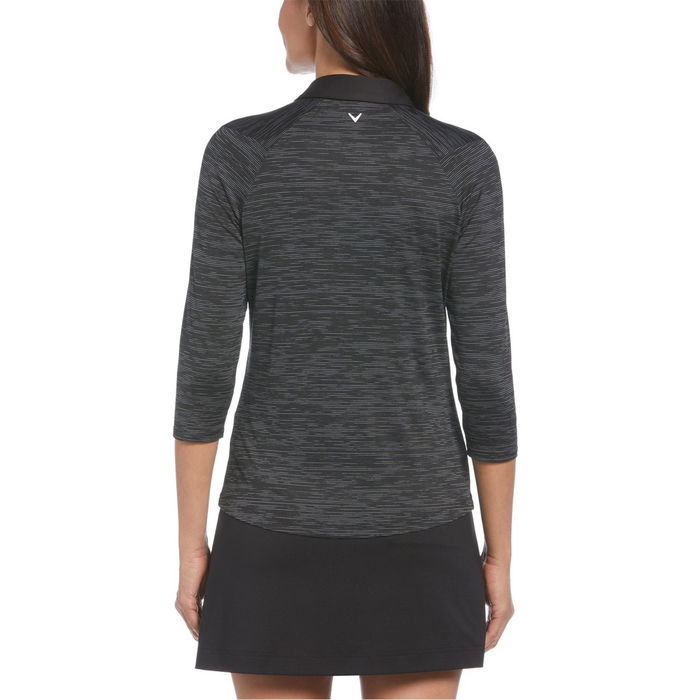 3/4Yd Golf Polo Shirt Womens