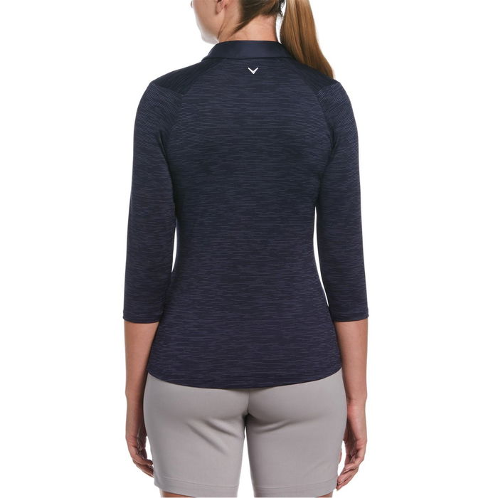 3/4Yd Golf Polo Shirt Womens