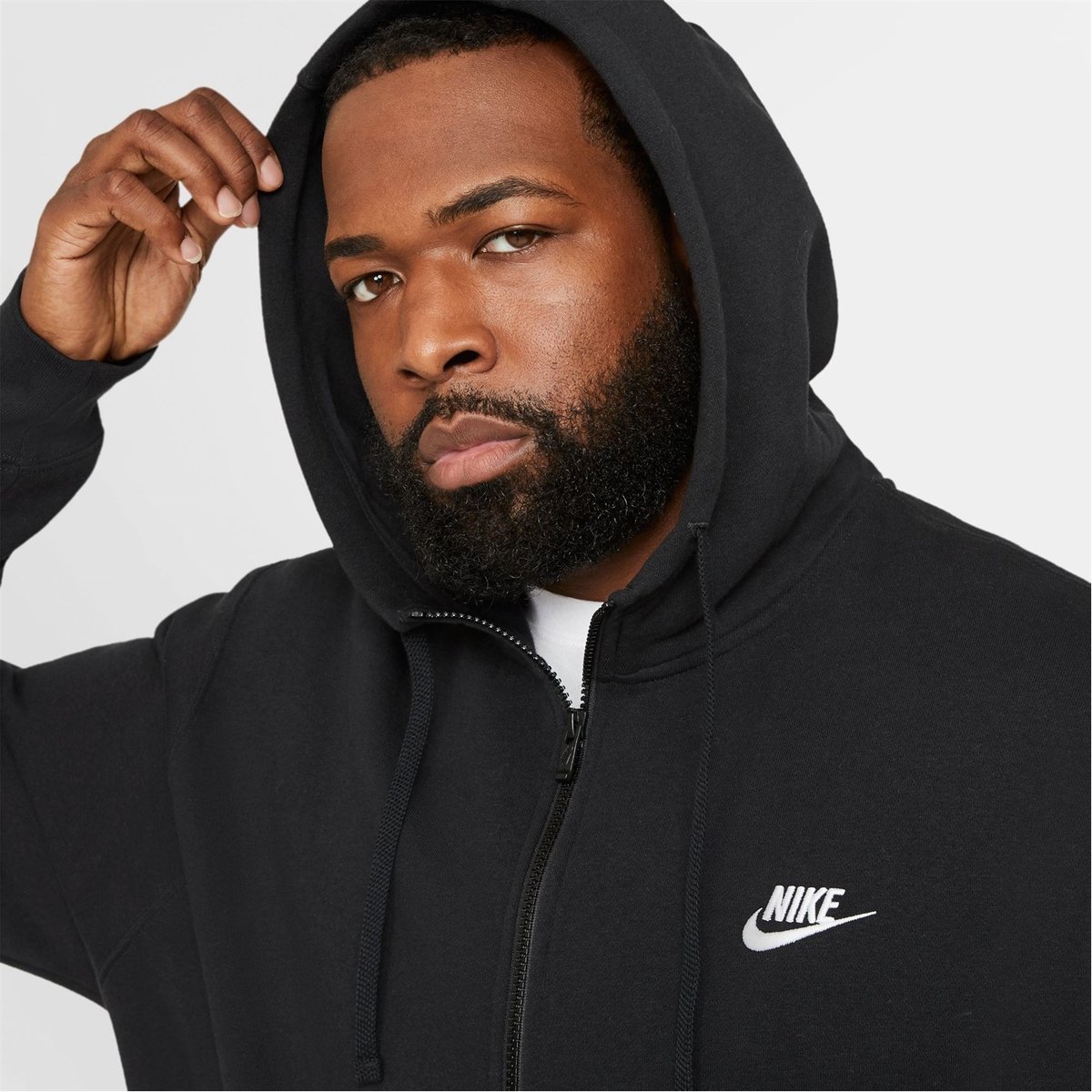 Club full sale zip hoodie nike