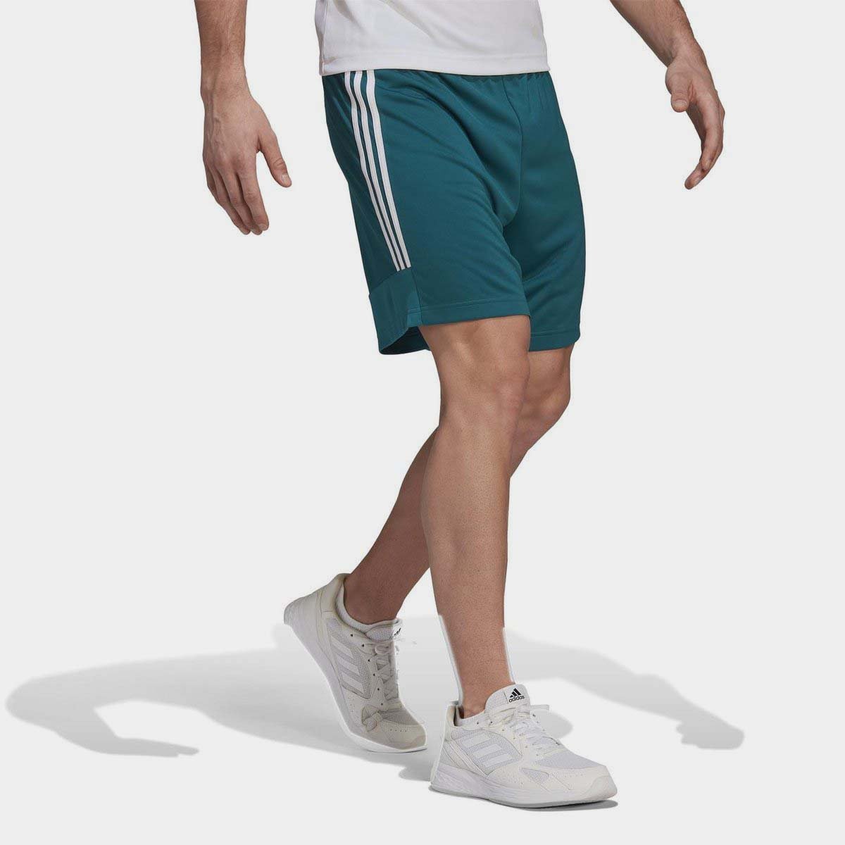 Adidas best sale teal shorts