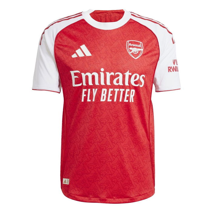Arsenal Authentic Home Shirt 2025 2026 Mens