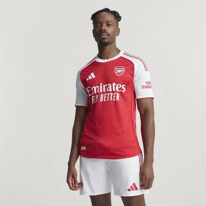 Arsenal Authentic Home Shirt 2025 2026 Mens