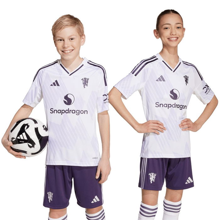 Manchester United Away Football Shirt 2025 2026 Juniors