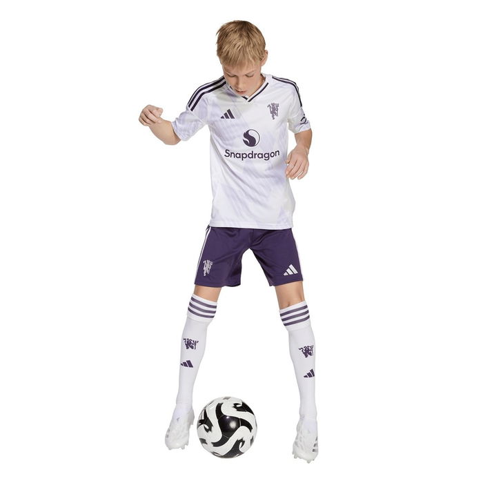 Manchester United Away Football Shirt 2025 2026 Juniors