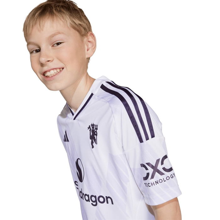 Manchester United Away Football Shirt 2025 2026 Juniors